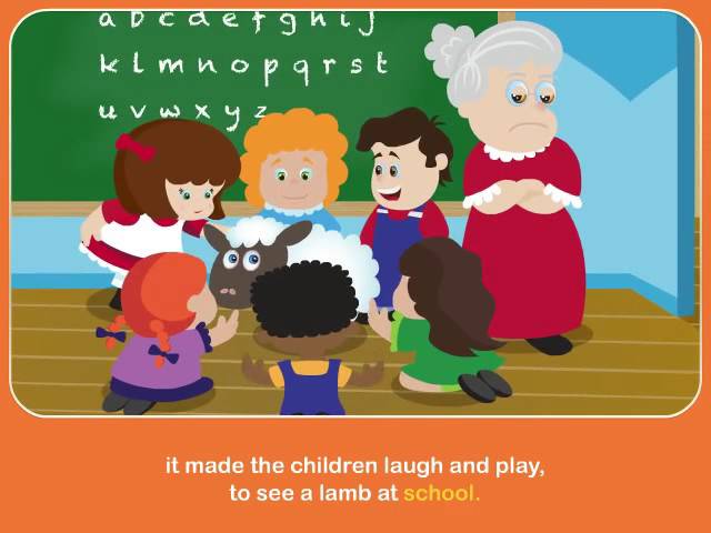 Mary Had A Little Lamb - Song