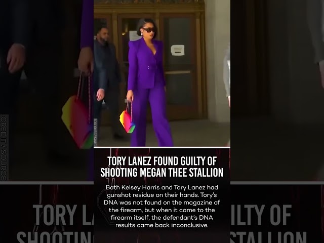 Tory Lanez Found Guilty of Shooting Megan Thee Stallion! #shorts
