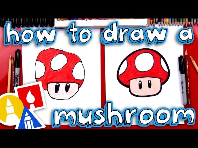 How To Draw A Mario Mushroom