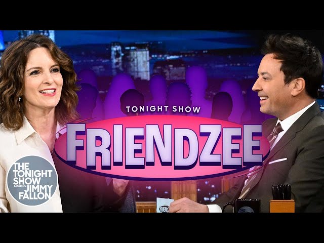 Friendzee with Tina Fey | The Tonight Show Starring Jimmy Fallon