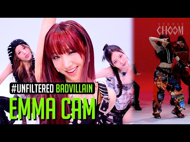 [UNFILTERED CAM] BADVILLAIN EMMA(엠마) 'BADVILLAIN' 4K | STUDIO CHOOM ORIGINAL