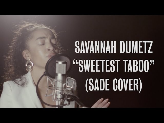 Savannah Dumetz - Sweetest Taboo (Sade Cover) - Ont Sofa Live at YouTube Space London
