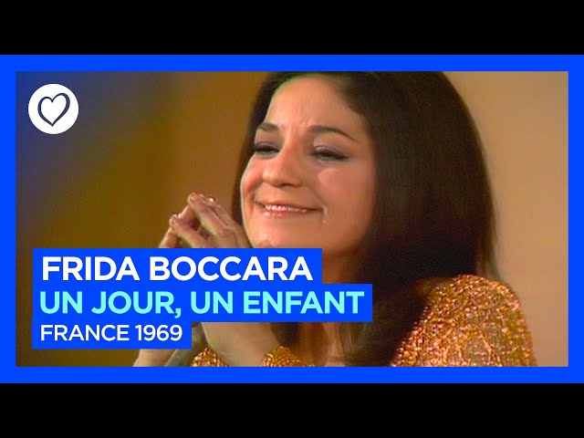 Frida Boccara - Un Jour, Un Enfant | France 🇫🇷 | Winner of Eurovision 1969