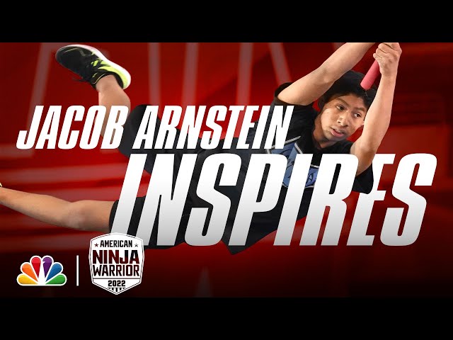 15-Year-Old Jacob Arnstein Was Born to Win | NBC’s American Ninja Warrior
