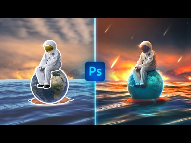 The Making of PhotoManipulation: Lost At Sea | Photoshop Step-by-step Compositing Tutorial