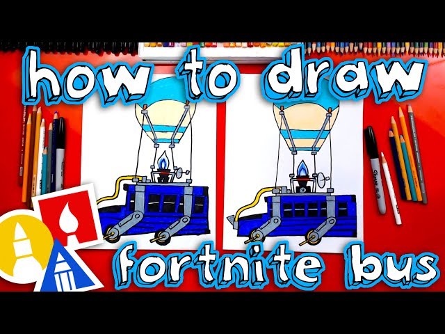 How To Draw The Fortnite Battle Bus