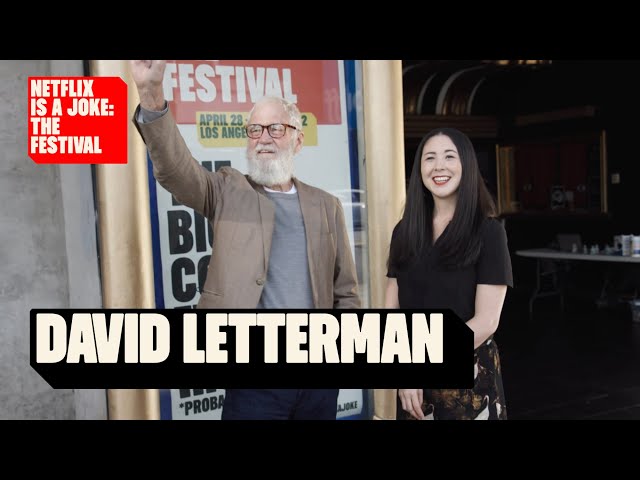 David Letterman Tours the Fonda Theatre | Netflix Is A Joke: The Festival