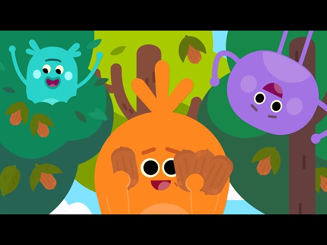 Peekaboo Pecan Pie | The Bumble Nums | Cartoons For Kids