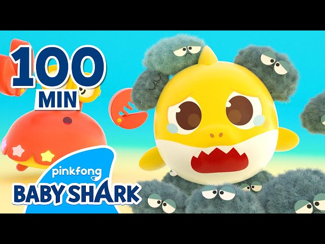 Baby Shark, Dust Your Worries Away! | +Compilation | Stories about Feelings | Baby Shark Official