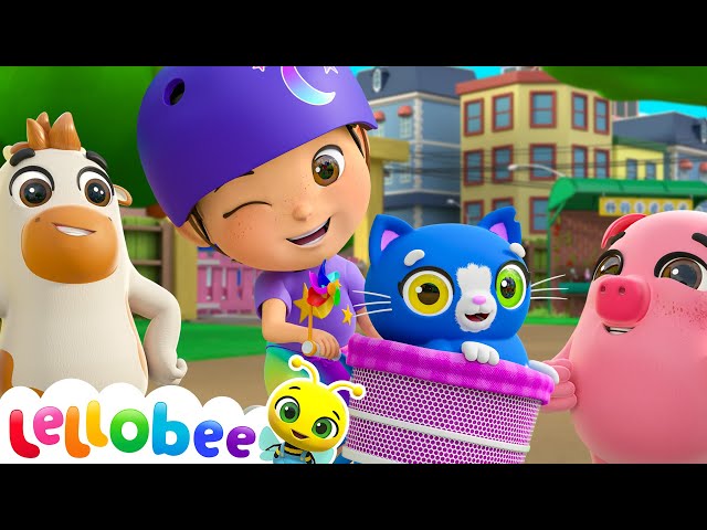 You Can Ride A Bike! | Baby Cartoons - Kids Sing Alongs | Moonbug