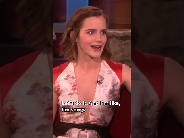 Emma Watson Talks British vs. American Boys 🇬🇧 🇺🇸 #shorts