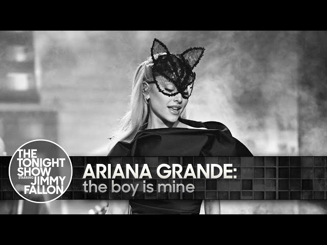 Ariana Grande: the boy is mine | The Tonight Show Starring Jimmy Fallon