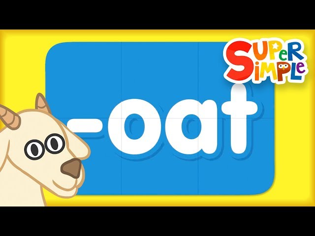 Learn How To Read Words In The "oat" Word Family