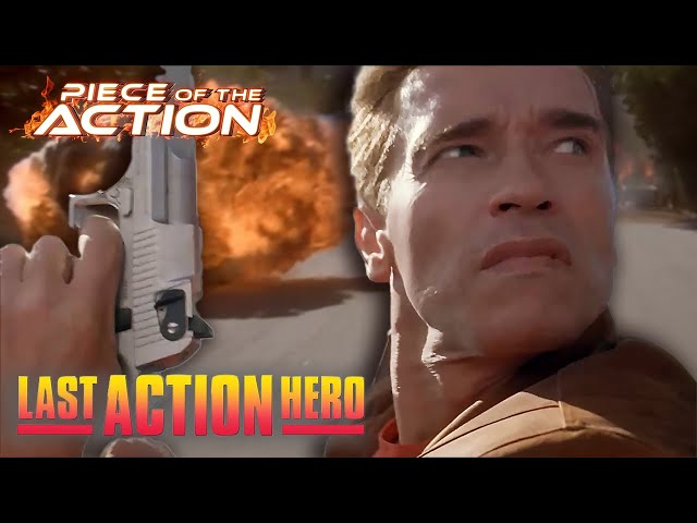 Last Action Hero | Explosive Car Chase (ft.Arnold Schwarzenegger) | Piece Of The Action
