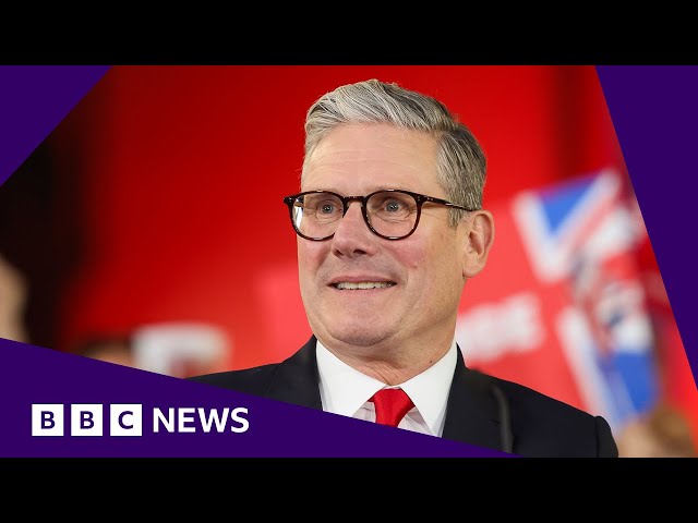 UK election results: Labour wins landslide victory | BBC News