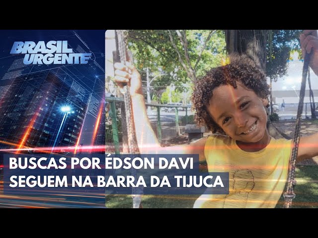 Bombeiros buscam por criança desaparecida na Barra da Tijuca | Brasil Urgente