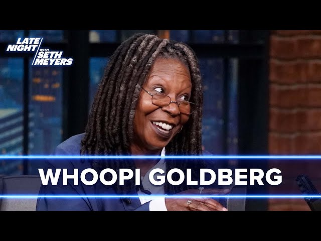 Whoopi Goldberg on the Pope Remembering Her and Accidentally Eating Cat Food