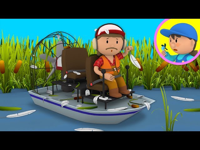 Fan Boat at the Car Wash | Carl's Car Wash | Cartoon For Kids
