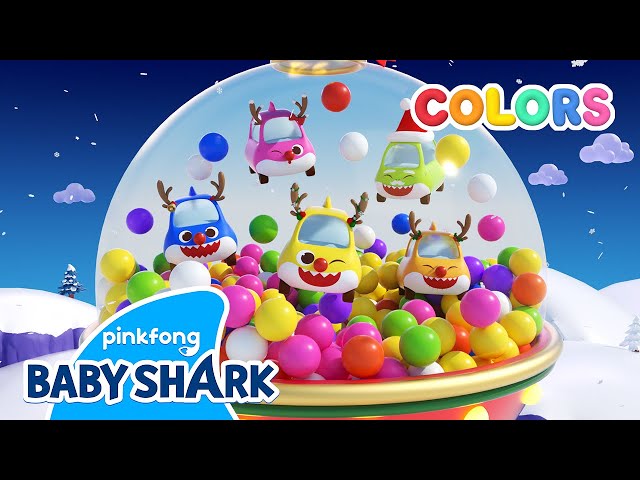 [✨NEW] We Wish You a Colorful Christmas | Christmas Baby Shark | Toy Car | Baby Shark Official