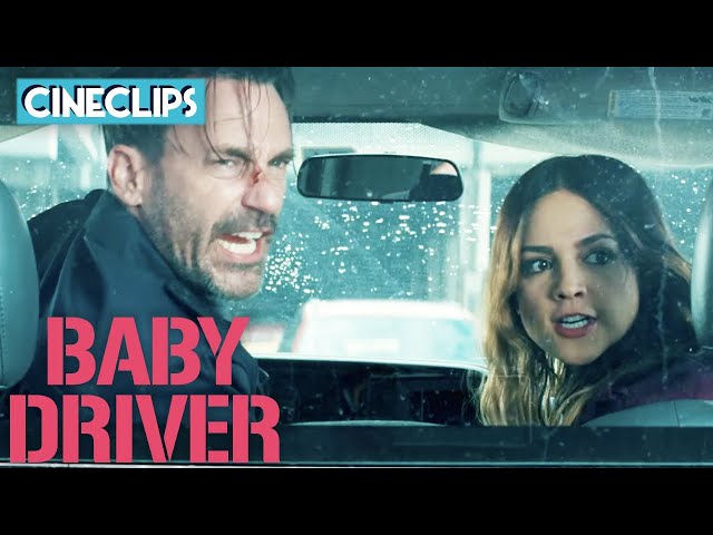 The Police Chase | Baby Driver | CineClips