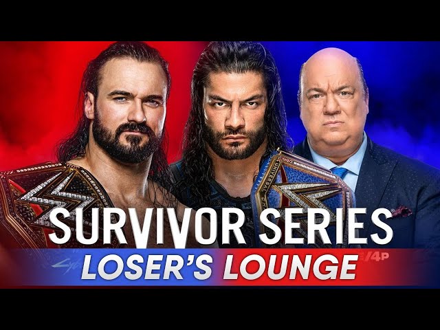 WWE Survivor Series LIVE REACTIONS LIVE REACTIONS | Survivor Jams Loser's Lounge