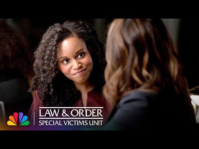 Benson Welcomes Captain Curry to the Squad | Law & Order: SVU | NBC