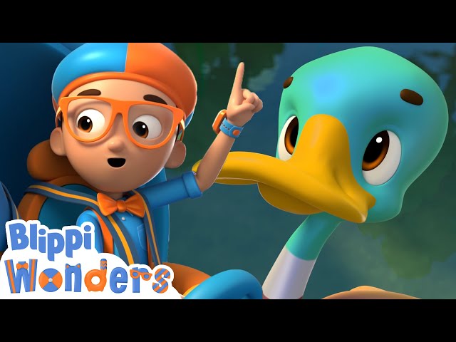 Blippi Wonders - Sink or Float?! | Blippi Animated Series | Cartoons For Kids
