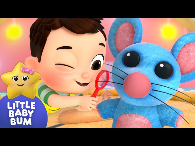 Hickory Dickory Dock ⭐ Baby Max Play Time! LittleBabyBum - Nursery Rhymes for Babies | LBB