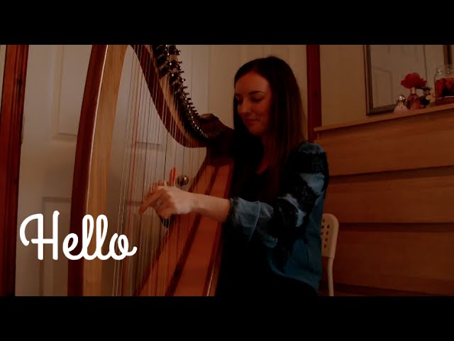 Hello | Adele (Harp Cover)