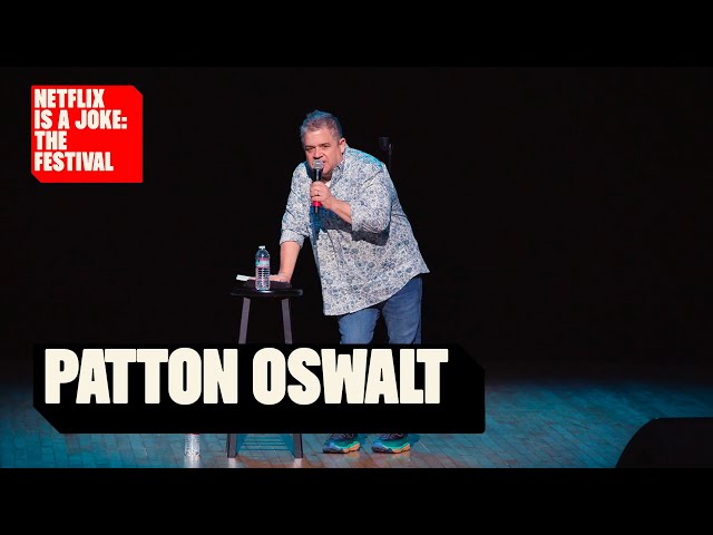 Patton Oswalt on How He Broke His Foot | Netflix Is A Joke: The Festival