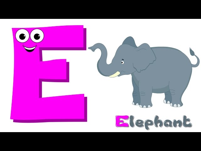 Phonics Letter E | ABC Song | Alphabet E