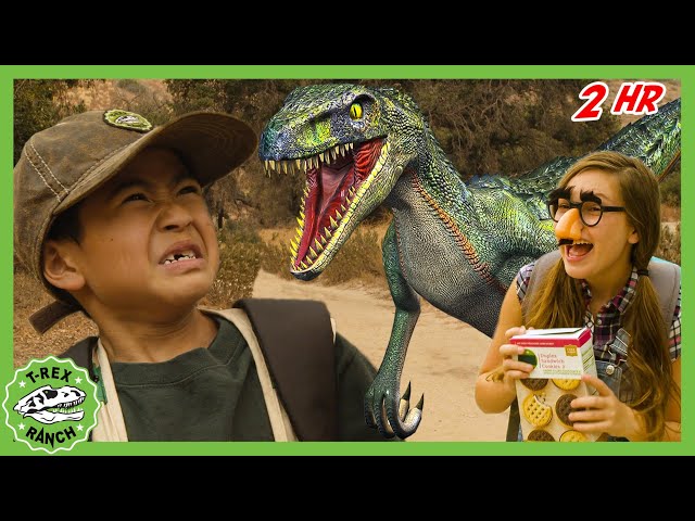 Dinosaur Cookie Disaster! + ALL Season 2! | T-Rex Ranch Dinosaur Videos