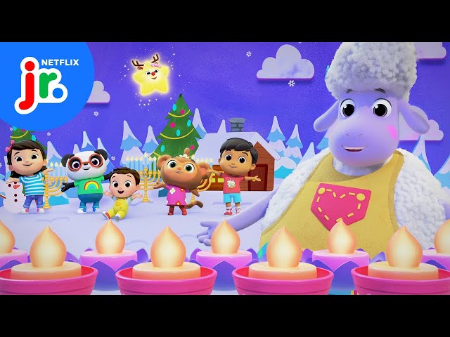 Jingle Bells Holiday REMIX! 🔔 Holiday Songs for Toddlers | Little Baby Bum: Music Time | Netflix Jr