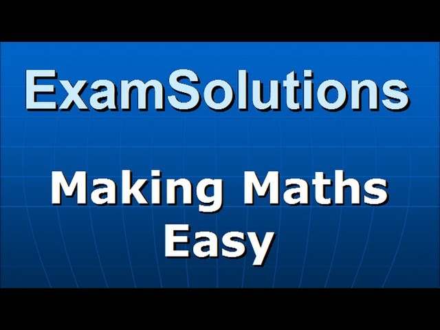 Connected Particles : M1 Edexcel June 2012 Q7(a) : ExamSolutions Maths Tutorials