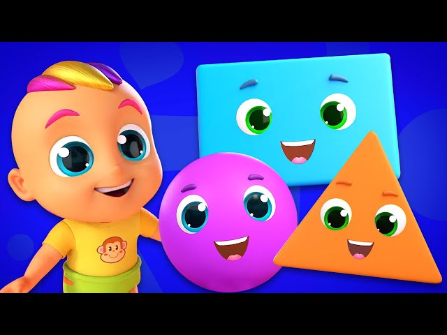 Shapes Songs, Learn Shapes and Preschool Rhymes for Kids
