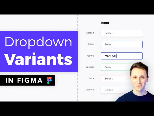 Figma Tutorial: Creating Input Fields with Variants