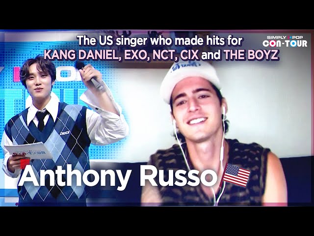 [Simply K-Pop CON-TOUR] Anthony Russo! The US singer who made hits for K-POP Artists (📍U.S.A.)