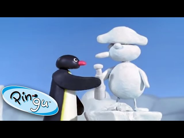 Pingu Creates An Ice Sculpture🧊@Pingu | Cartoons For Kids
