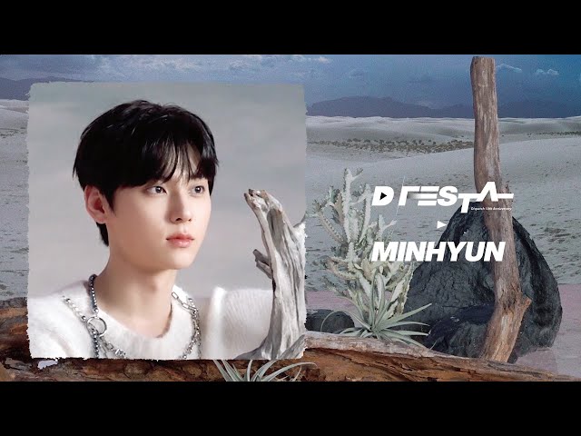 [D’FESTA] PHOTOBOOK PREVIEW | MINHYUN(NU’EST) #Shorts