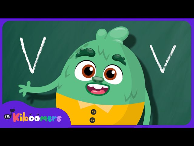 Get Ready to Learn the Letter V Song with The Kiboomers