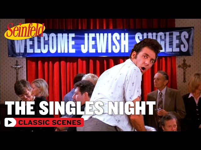 Kramer Runs A Jewish Singles Night | The Fatigues | Seinfeld