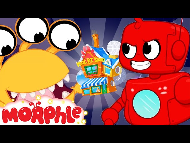 Morphle's Magic Pet Store in Space - Aliens & Robots | Cartoons for Kids | Morphle TV