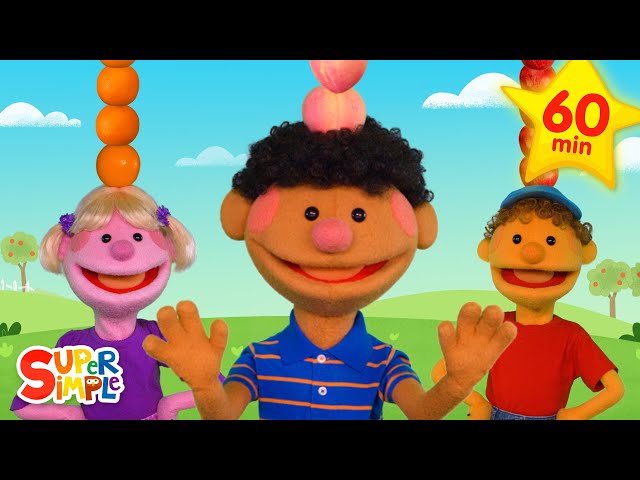 10 Apples On My Head And More Super FUN Kids Songs! | Super Simple Songs