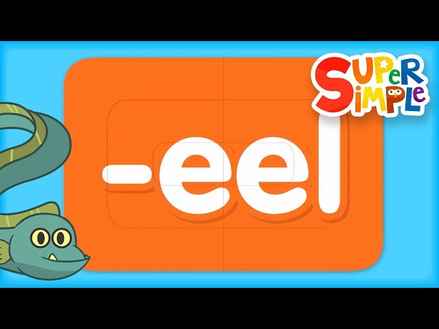 Word Family "eel" | Turn & Learn ABCs | Learn To Read