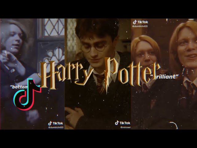 Random Harry Potter TikTok compilation (part 1) POVs, and more