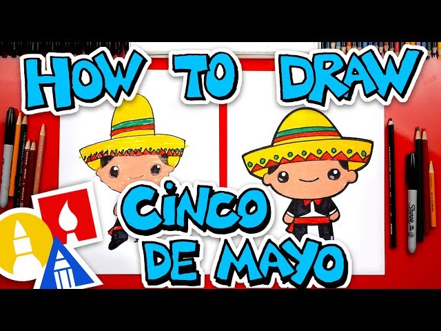 How To Draw A Cinco De Mayo Boy