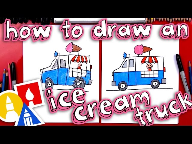How To Draw An Ice Cream Truck