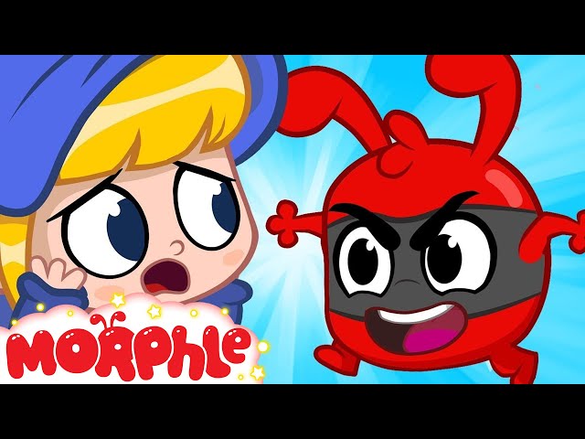 Oh No! Morphle Becomes a Bandit - My Magic Pet Morphle | Cartoons For Kids | Morphle TV