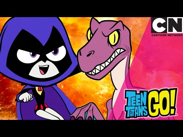 Teen Titans Go! | Dinosaur Battle | Cartoon Network