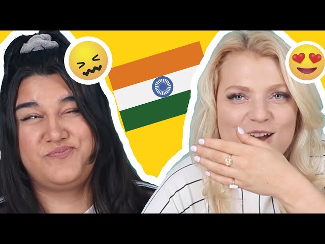Aussies Try Indian Sweets